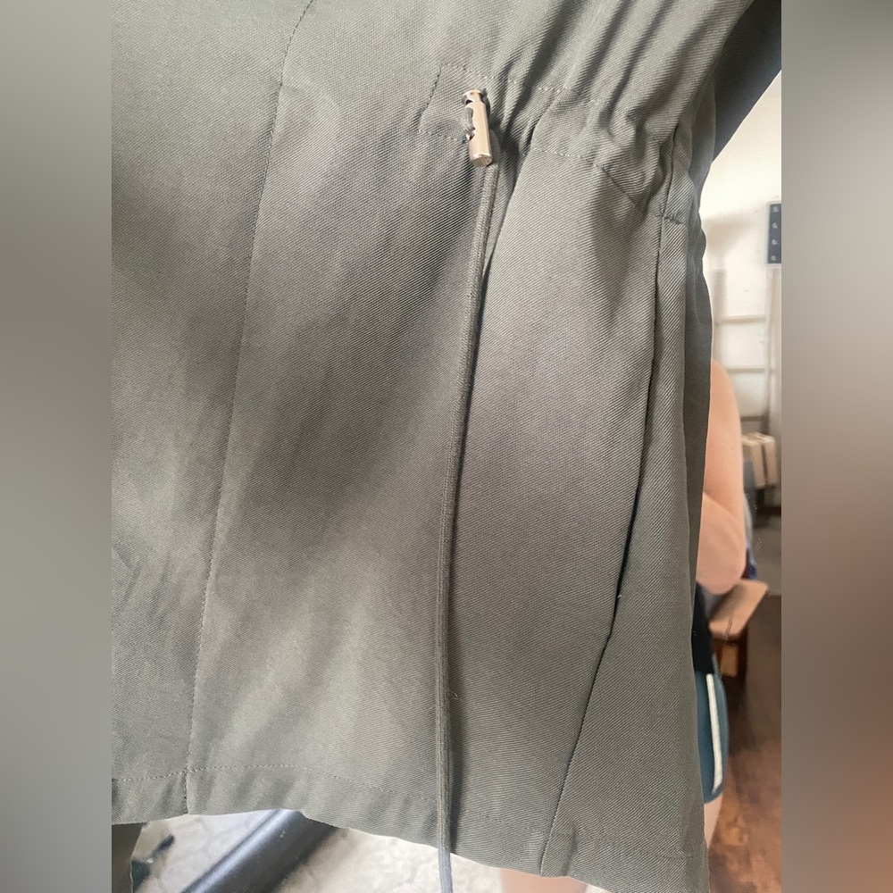 Zara basic khaki green jacket - Picture 8 of 8